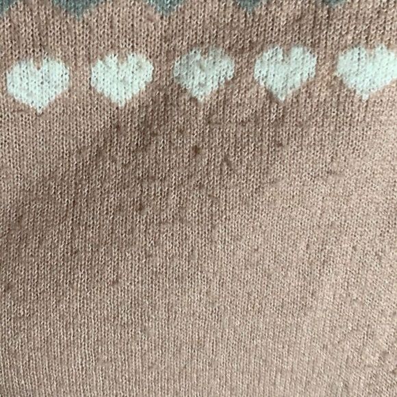 Torrid Pink Heart Sweater size 00 - Picture 7 of 8